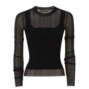 Sportmax Women Spxbuono - Trompe L'oeil Viscose Jumper